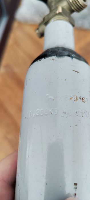 Butla, kartusz CO2 0,3 kg akwarium, piwo, lody