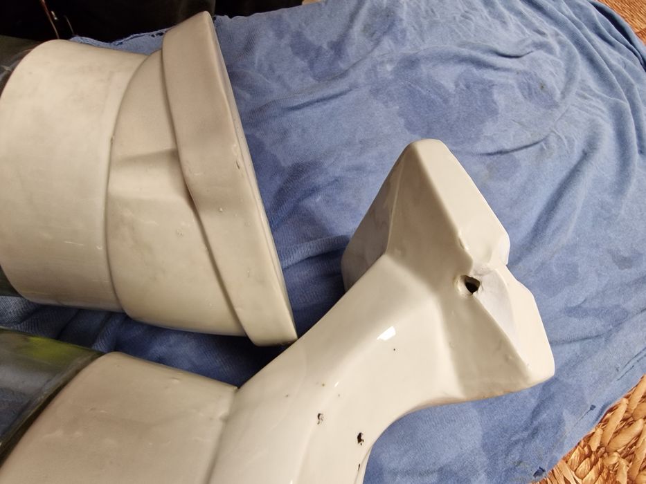 Komplet lamp skośne z PRL