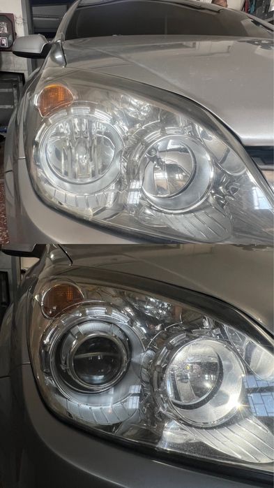 Ремонт фар, тюнинг, Покращення світла 300%