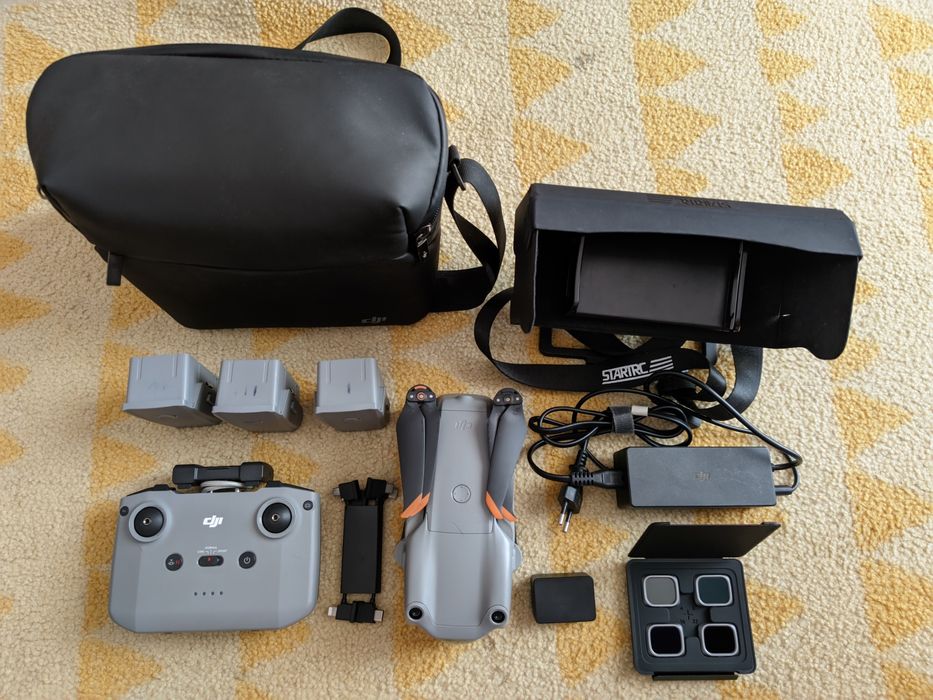 DJI AIR 2S com 4 baterias mais extras