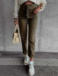 Spodnie jeans Khaki S M L Ola Voga