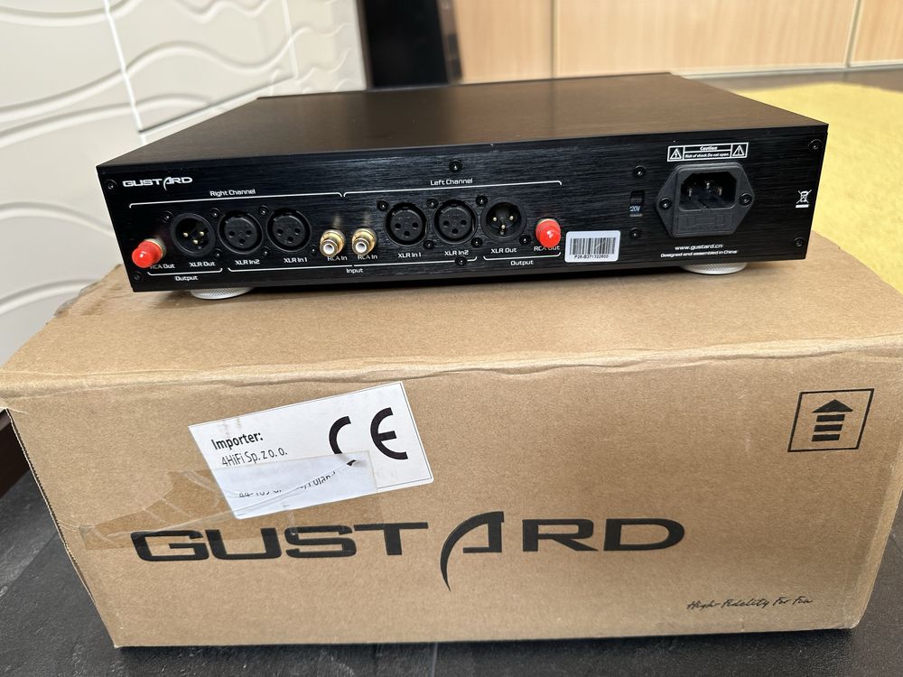 Przedwzmacniacz, preamp Gustard P26
