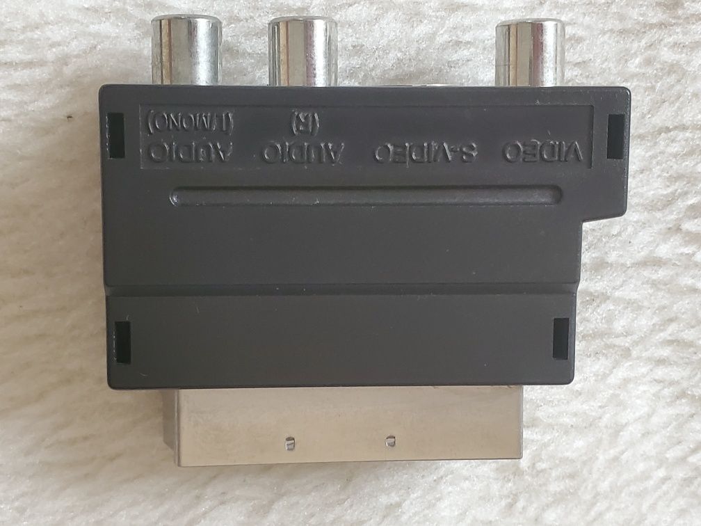 Przejściówka adapter euro na cinche svhs