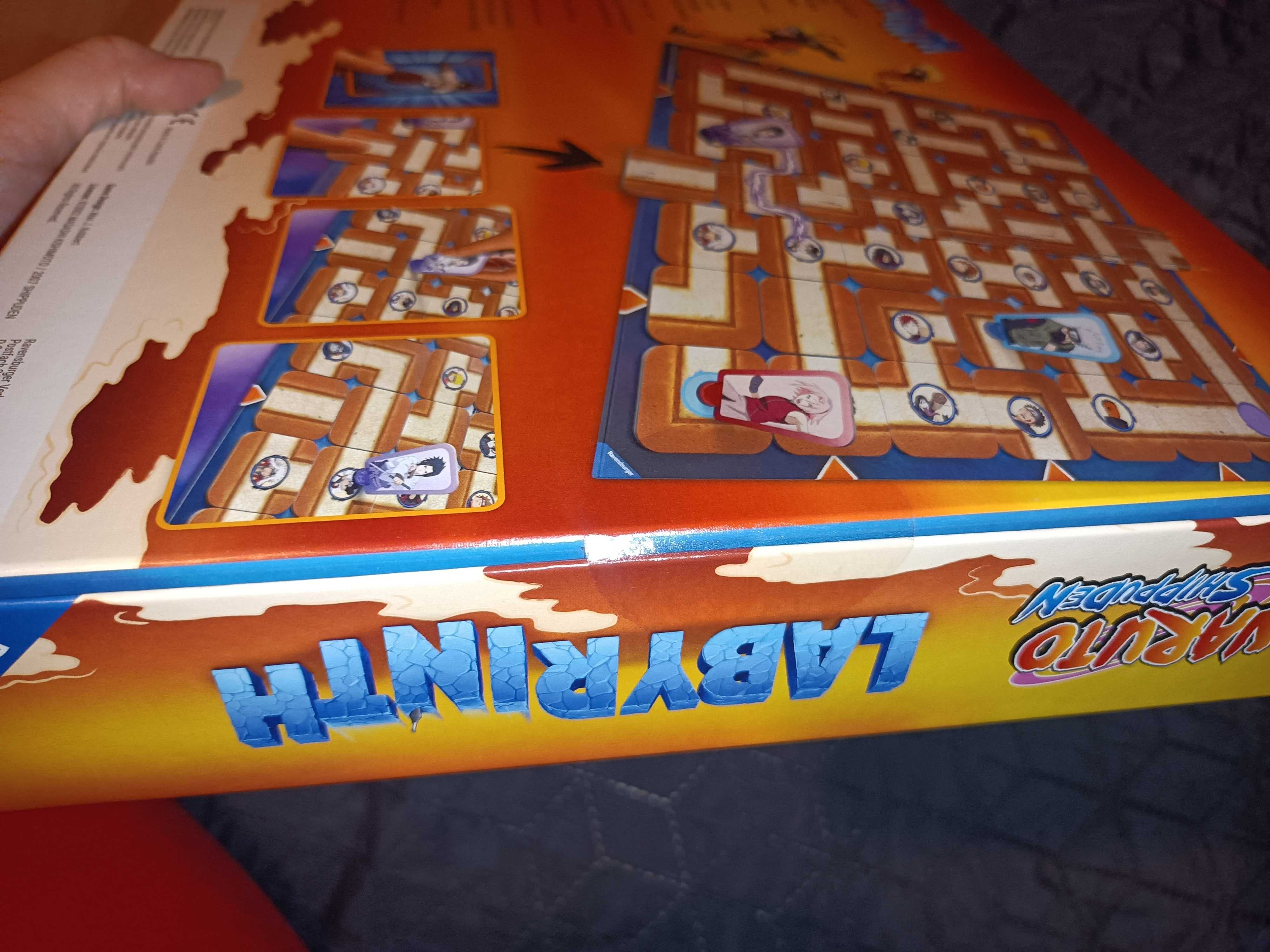 Nowa gra planszowa RAVENSBURGER Labyrinth labirynt Naruto