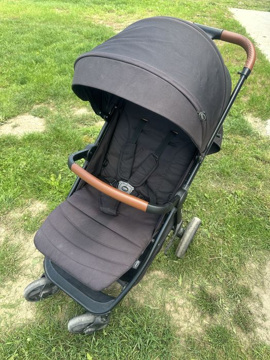 Wózek spacerowy spacerówka 4baby stinger zwinna czarna