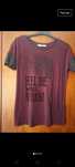T shirt letras tipo veludo