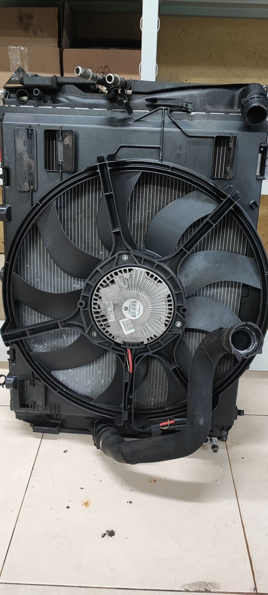 Radiadores e ventilador BMW M3 e92 bmw m3 e92