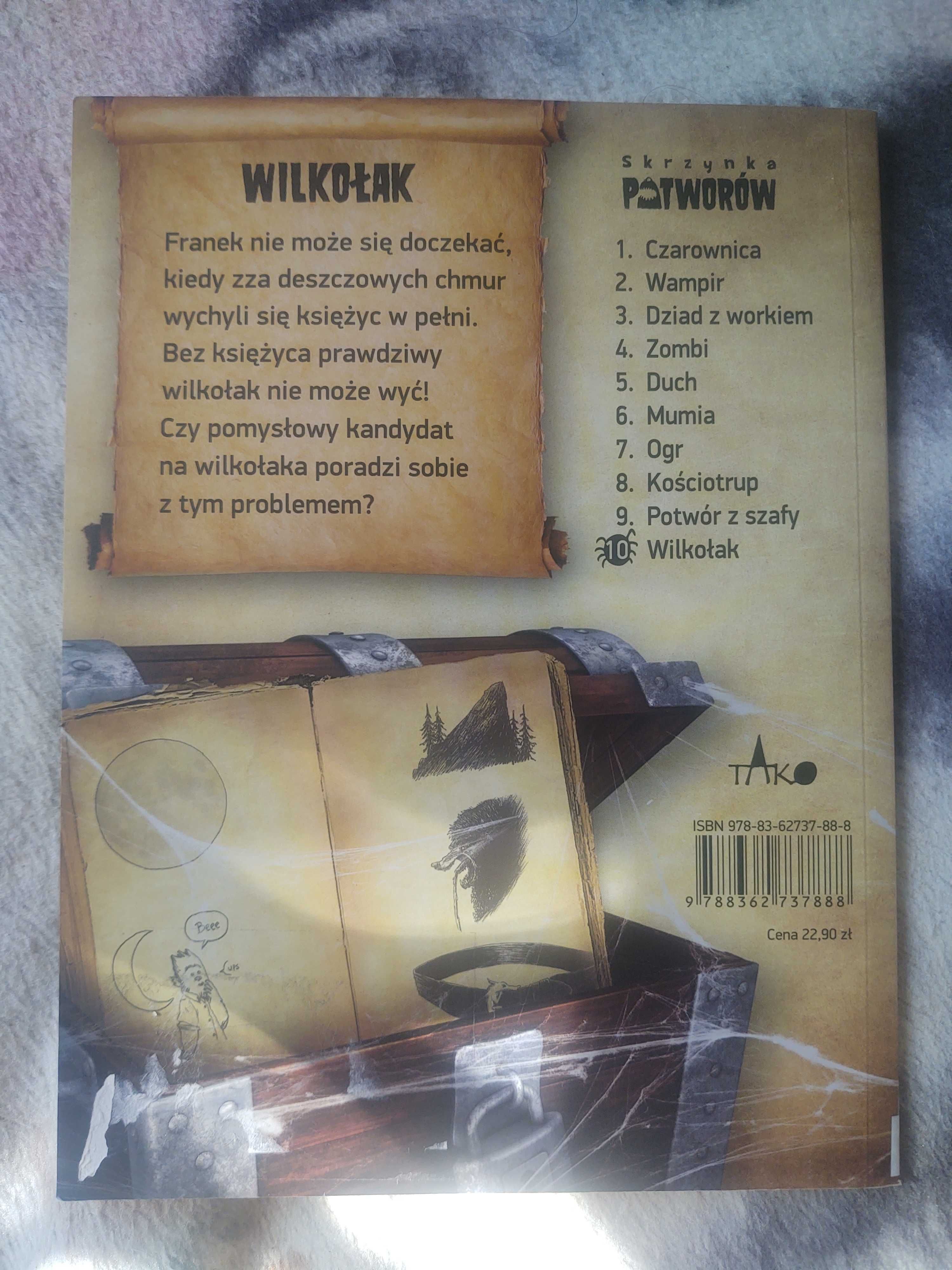 Książka Wilkołak, Skrzynka Potworów, Lluch, Mejan