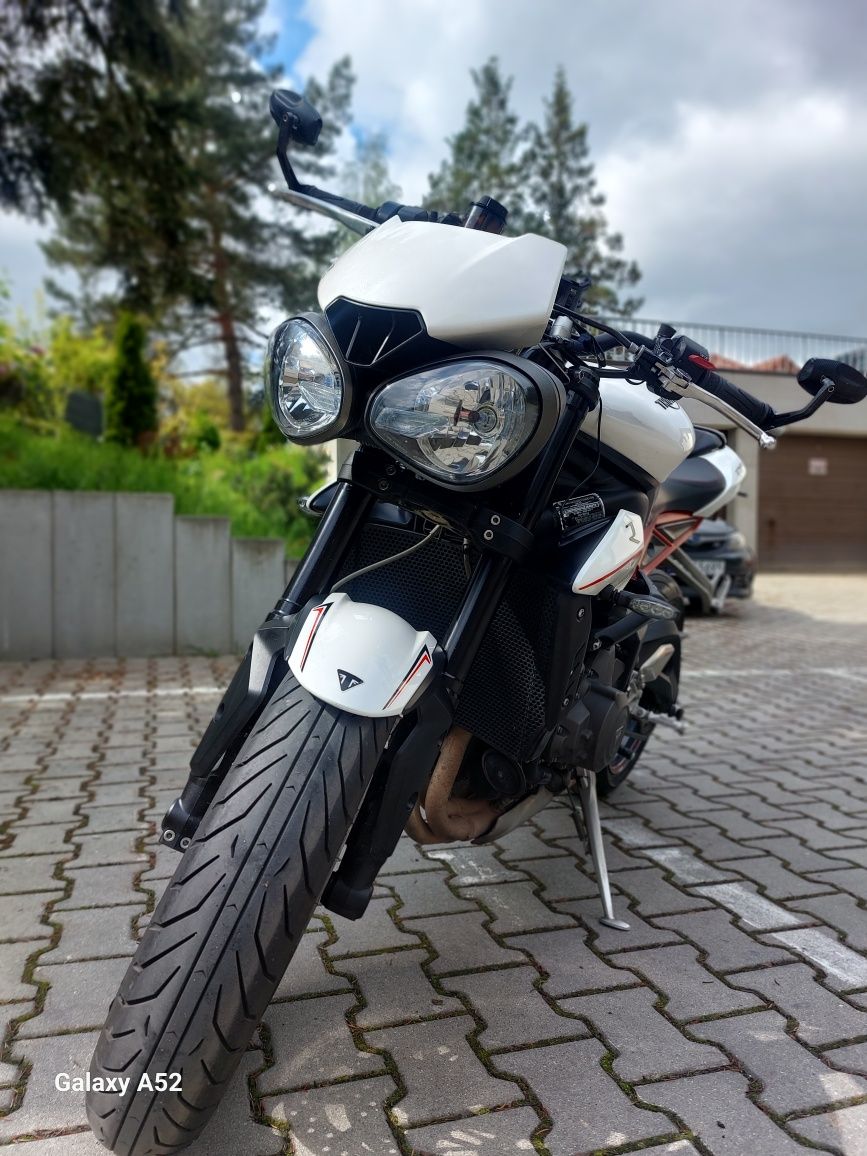 Triumph Street Triple 765 R zadbany, 2017 rocznik