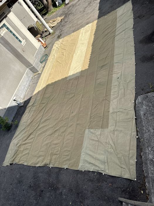 Продам НОВЫЙ брезент вагонный, тент автомобильный 4.80м на 7.60м