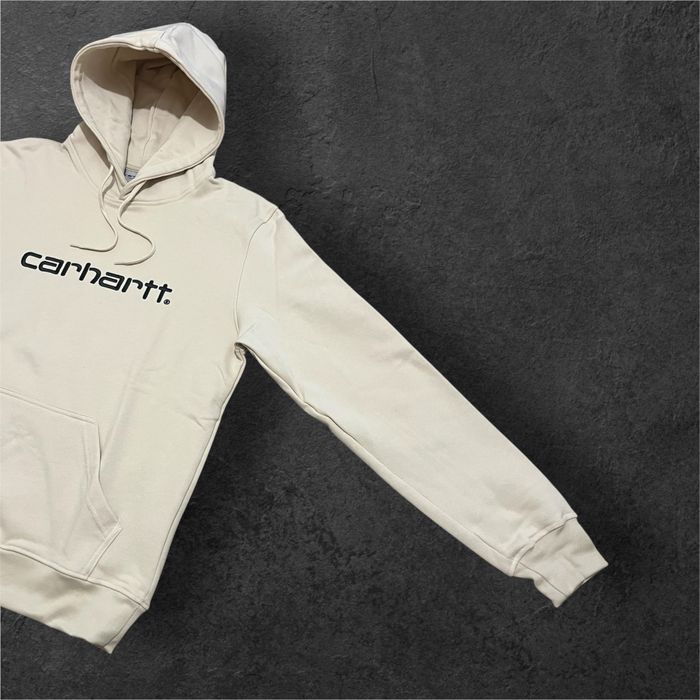 Sweat Carhartt Branca e Preta de Algodao Tamanho M