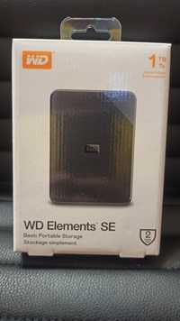 Жорсткий диск зовнішній Western Digital Elements SE 1 TB Black