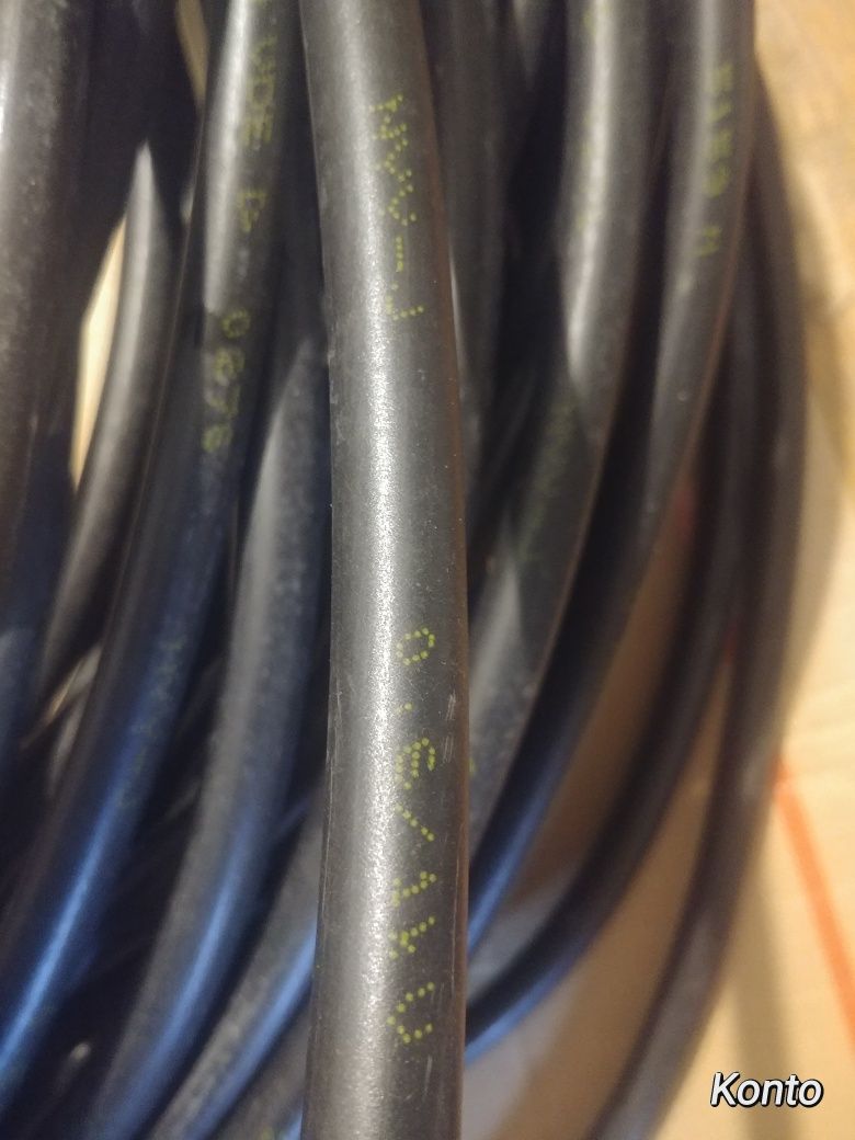 Kabel ziemny 4x2,5mm2(drut) 62m.
