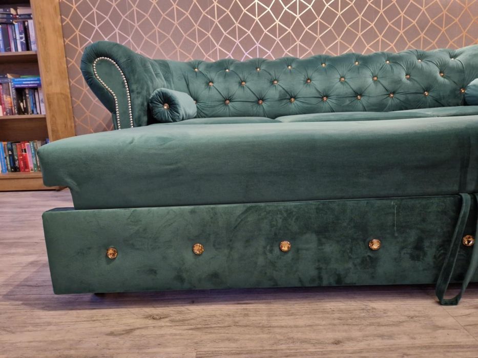 Piękna kanapa w stylu Glamour