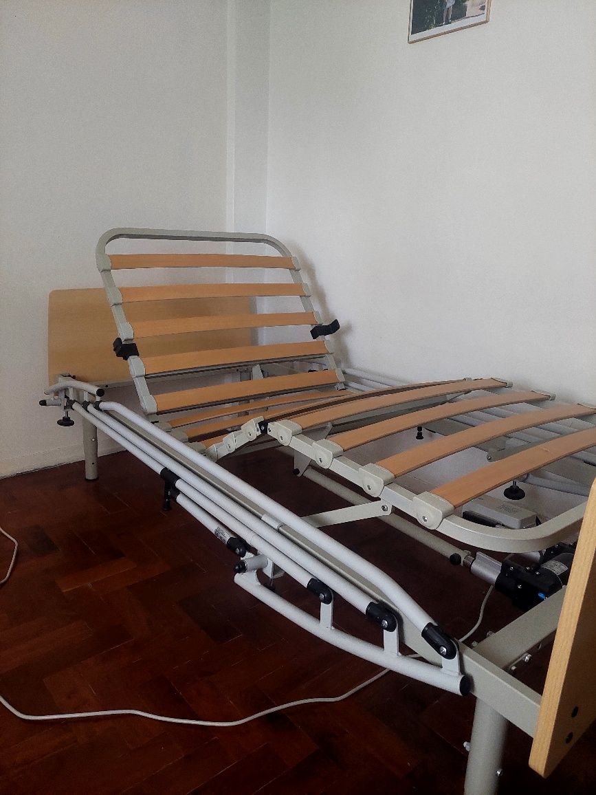 Cama articulada elétrica