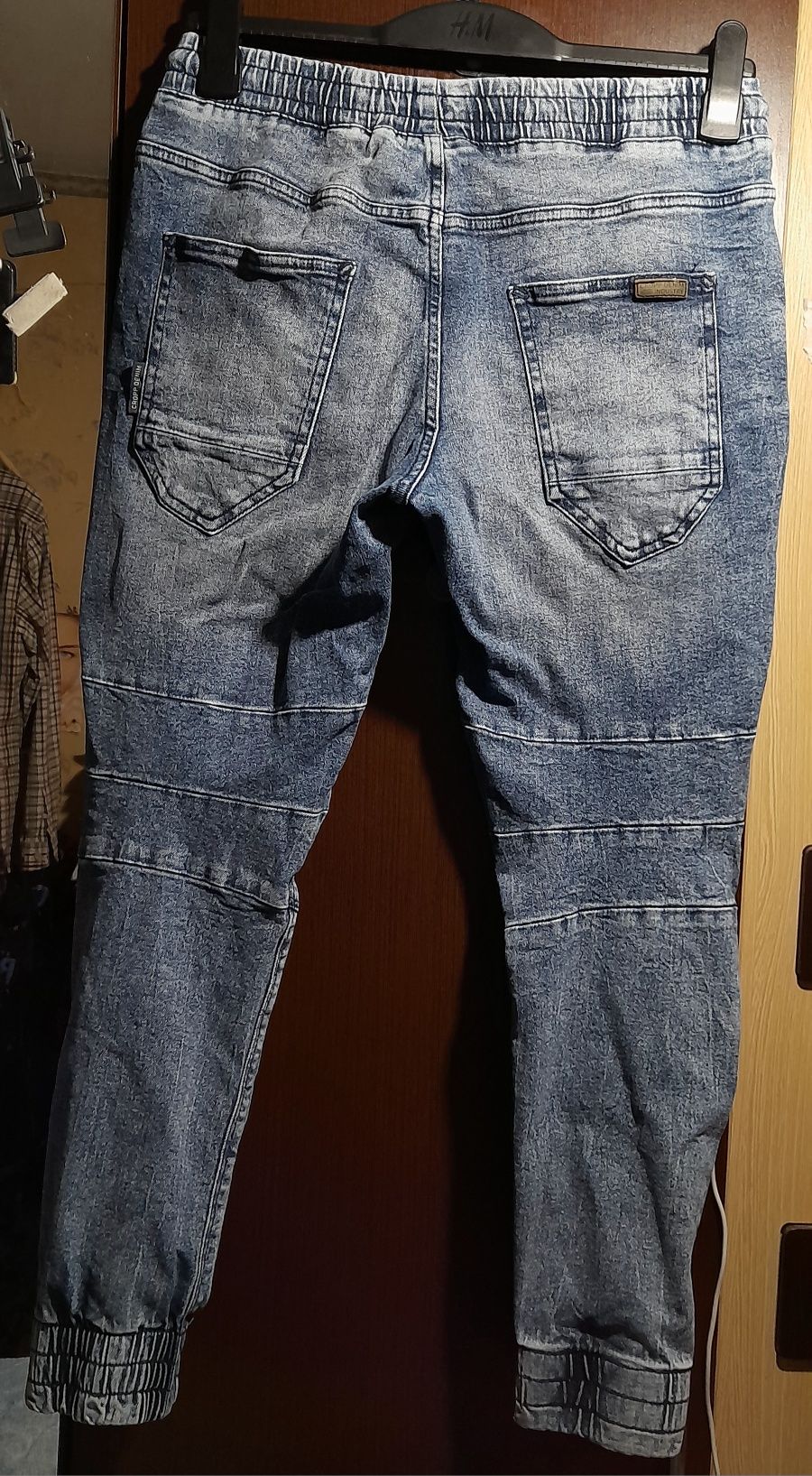 CROPP DENIM INDUSTRY. W28L30. Мужские Джинсы джоггеры на резинке.