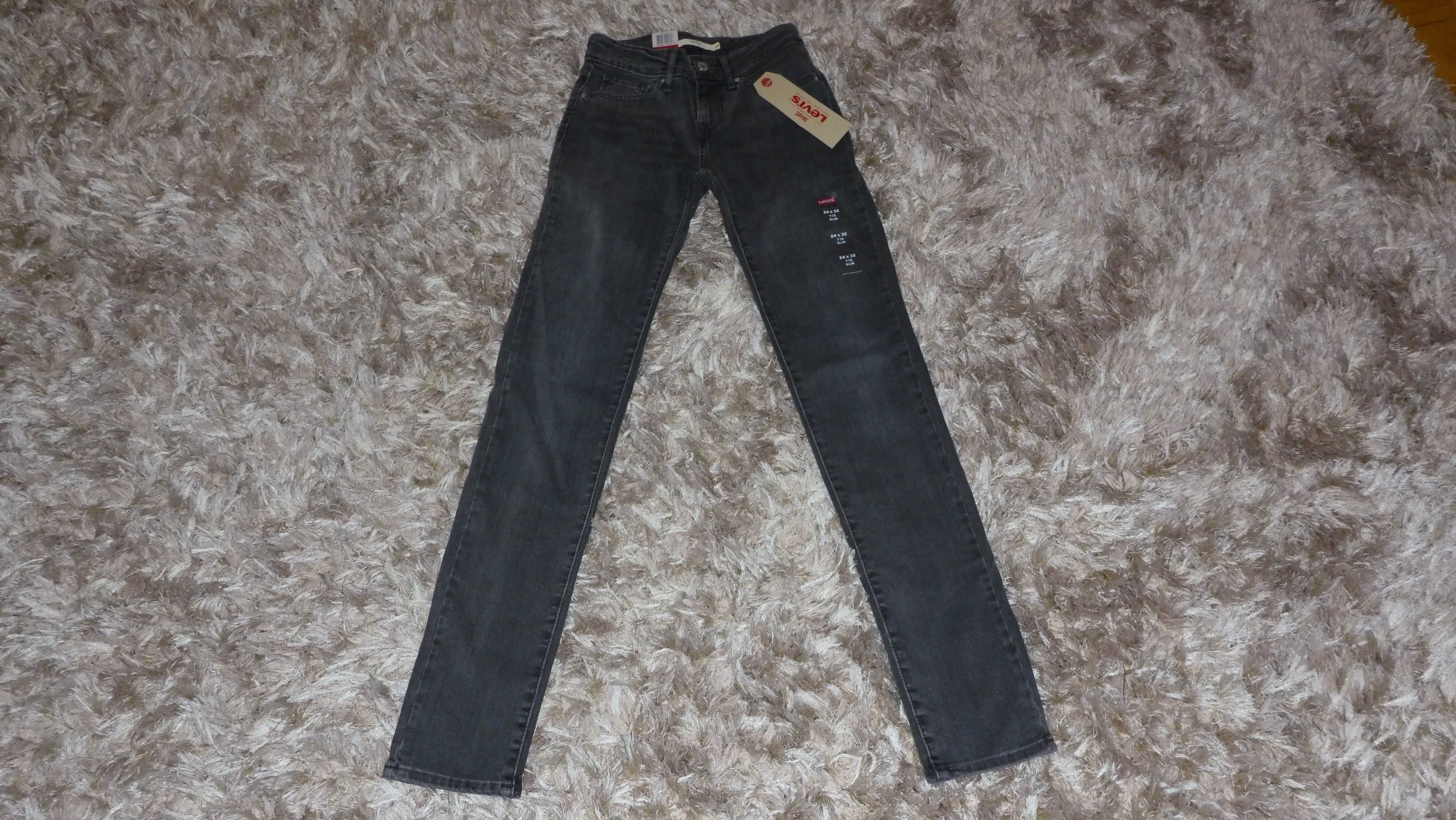 Levi's jeans spodnie 712 Slim  Nowe z USA  z metkami