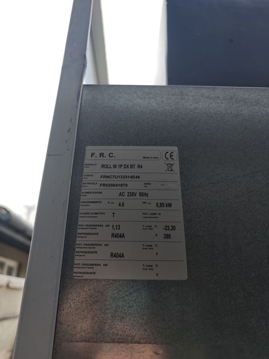 Морозильна камера кімната NordCap Roll in