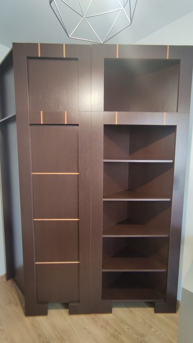 Narożna szafa, regał Vox Modern kolor wenge plus doatawki