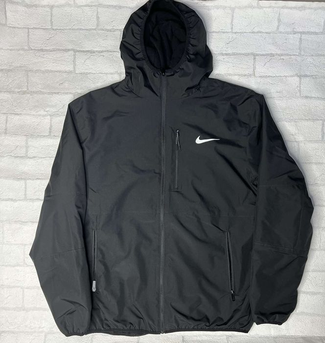 Ветровка Nike чёрная Флис 235541