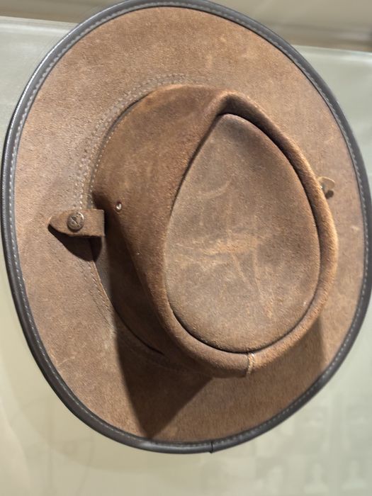 Chapéu em couro genuíno, australiano.