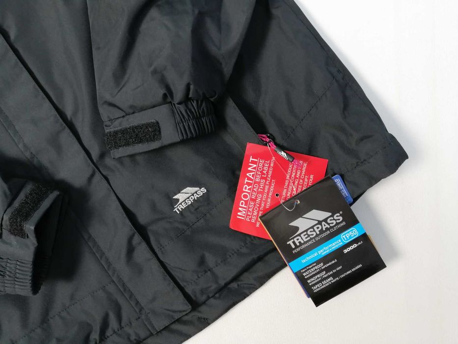 Куртка ветровка водонепроницаемая с капюшоном Trespass