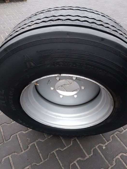 FELGA 11,75-19,5 6 otworów ET0 pod 385/55R19,5 ZAREMBA 600 netto