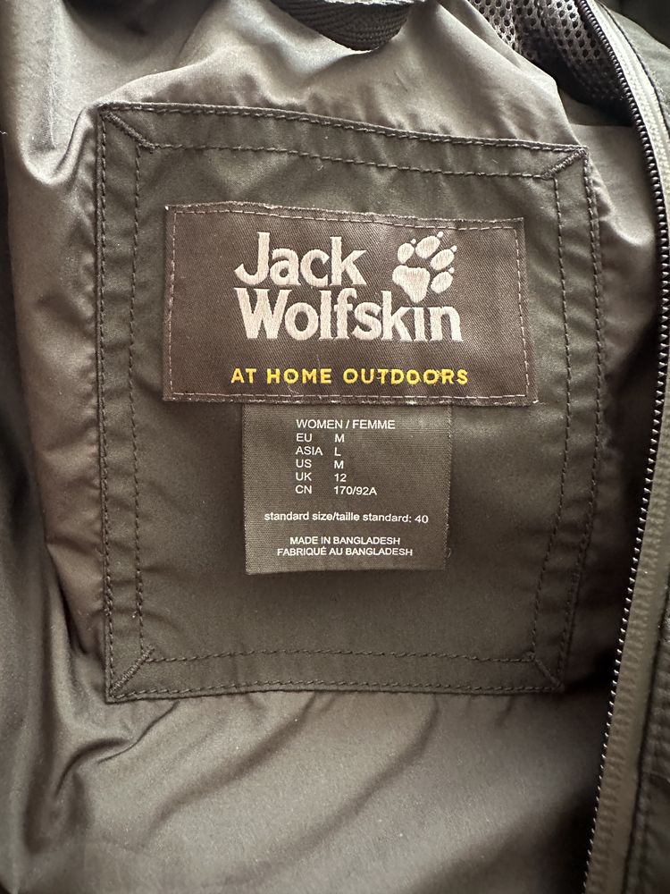 Kurka męska wiatrówka-parka Jack Wolfskin M