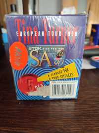 NOWA CENA Kaseta audio  5 x TDK SA 90, CD, Tina Turner European Tour 1