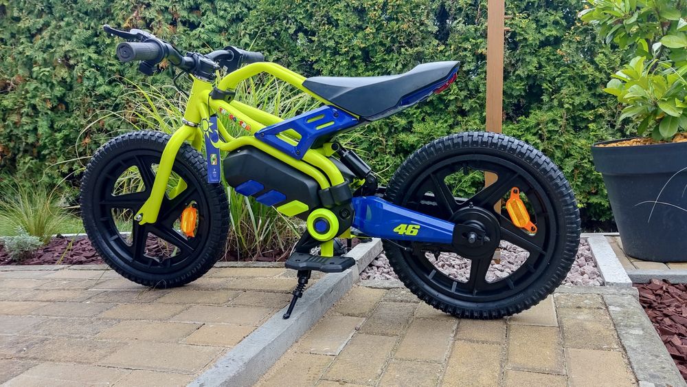 VR46 Kid Motorbike-X Duży rower dla dziecka 16 cali elektryczny