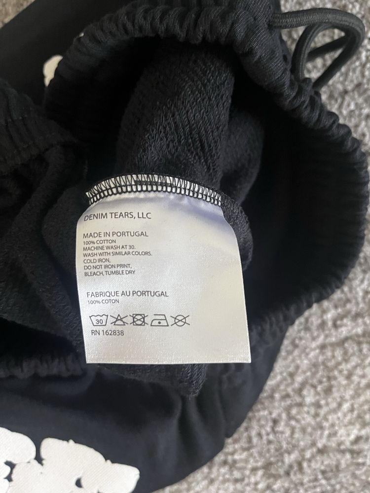 Spodenki czarne denim tears M