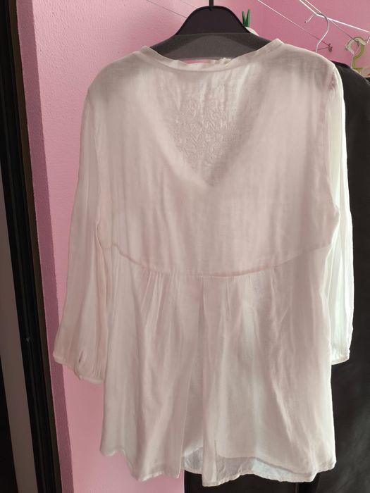 Camisa de linho algodão