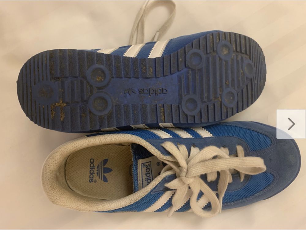 Buty ADIDAS Dragon rozmiar 35,5 niebieskie