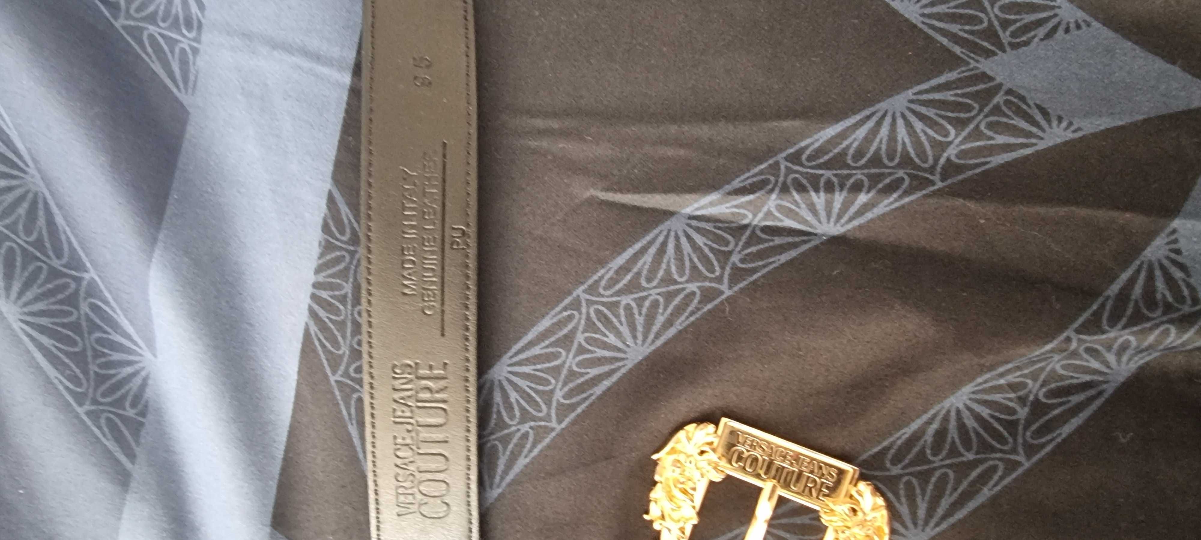 Versace pasek skórzany orginal!