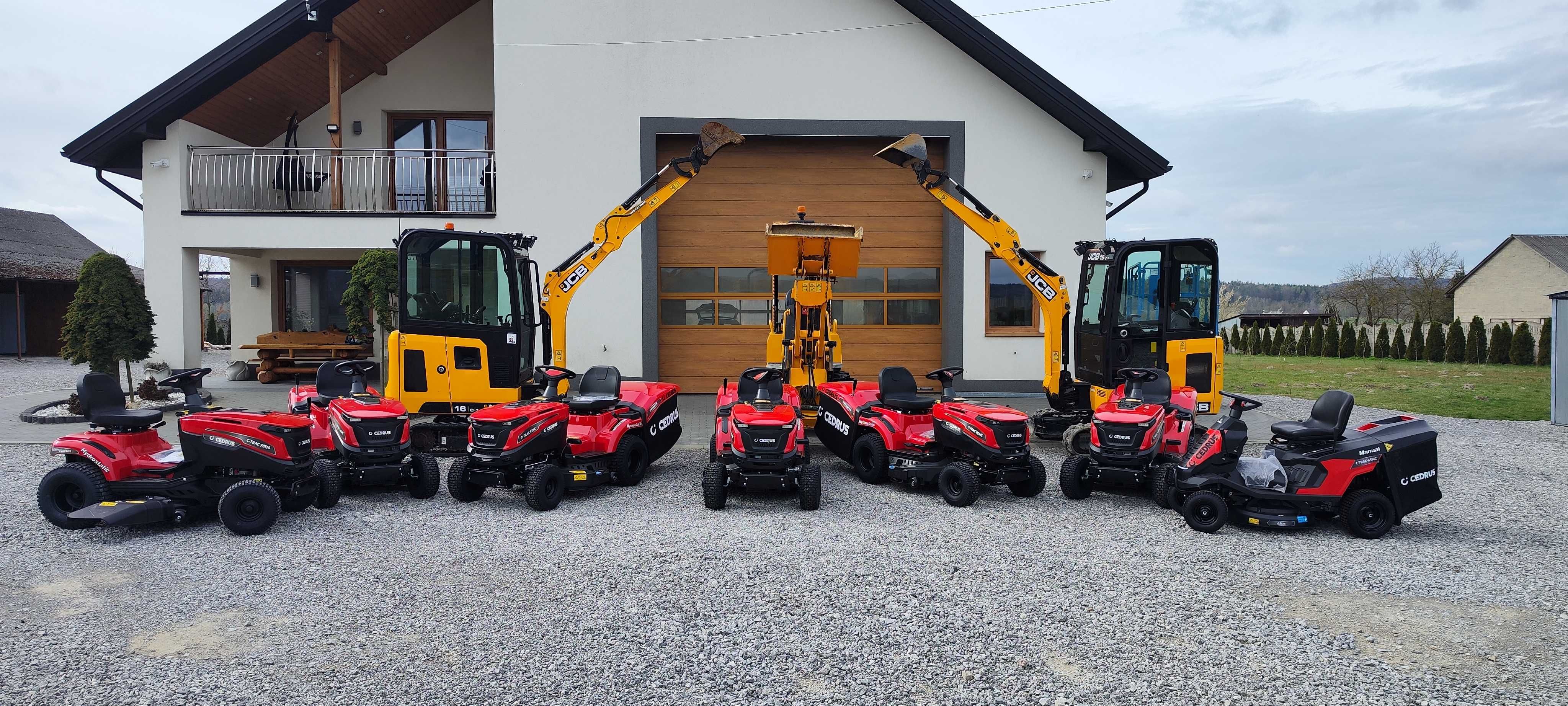 Nowa kosiarka traktorek Cedrus C-Trac 102HC 92 HC 65MC 86MC 98HS nowe