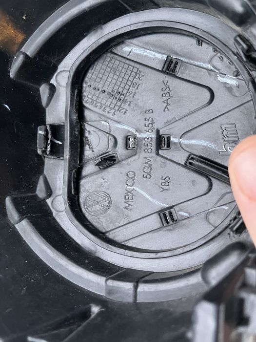 Golf 7 решетка 5gm853653a 5gm853655b