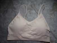 Primark biustonosz prazek morela nowy M