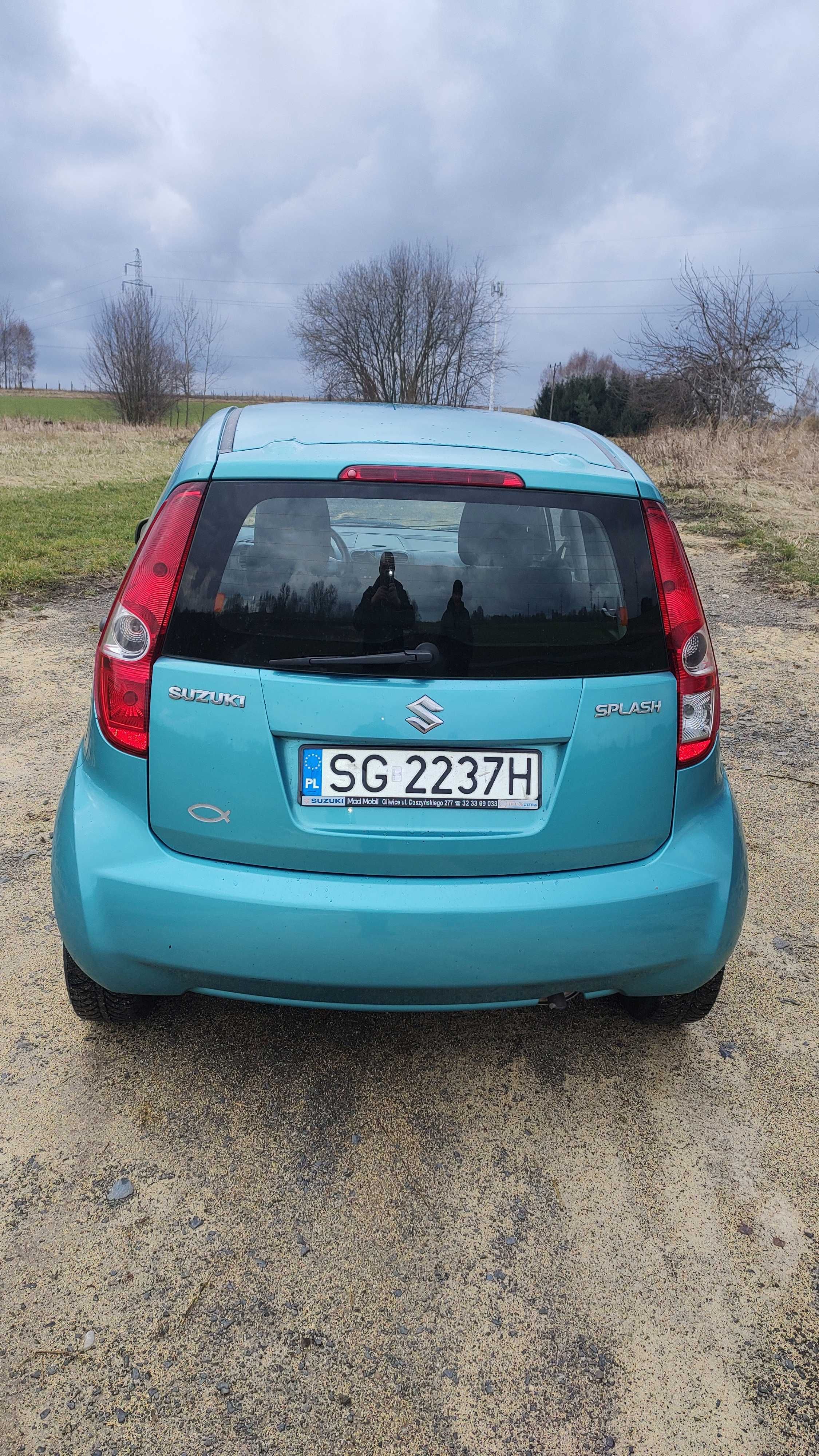 Suzuki Splash 1,0 2011 rok zadbany nie wymaga napraw