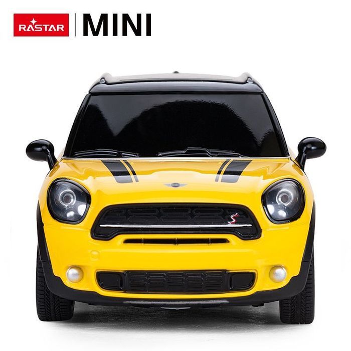Mini Cooper S Countryman R/C skala 1:24 Rastar 71700 sterowany żółty