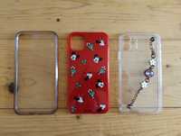 Etui iPhone 11 myszka Miki, diament, przezroczyste