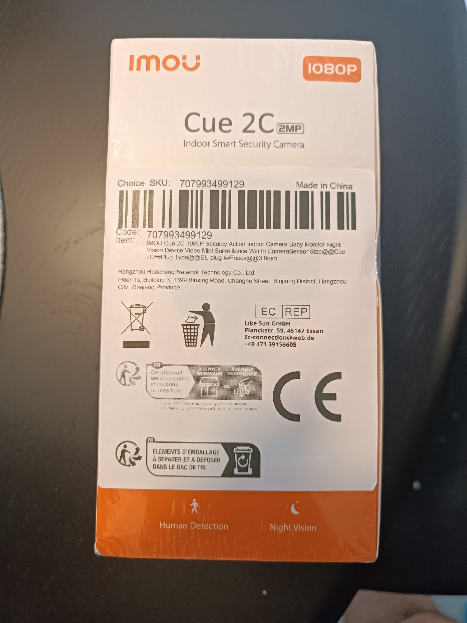 Камера IMOU Cue 2c 3,6mm