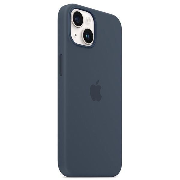 Etui Apple Silicone Case MagSafe do iPhone 14/15/13 6.1" - Niebieski
