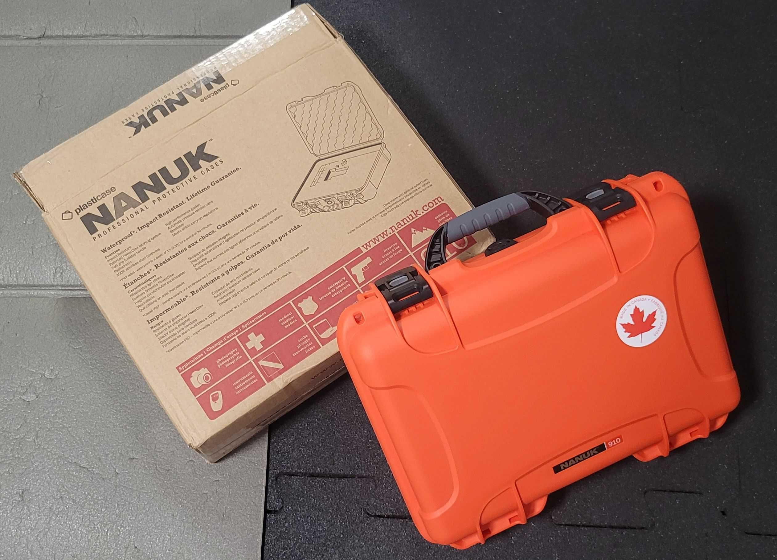 Nanuk 910 walizka / futerał hard case