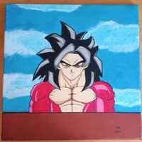 Quadro Son Goku Super Saiyan 4