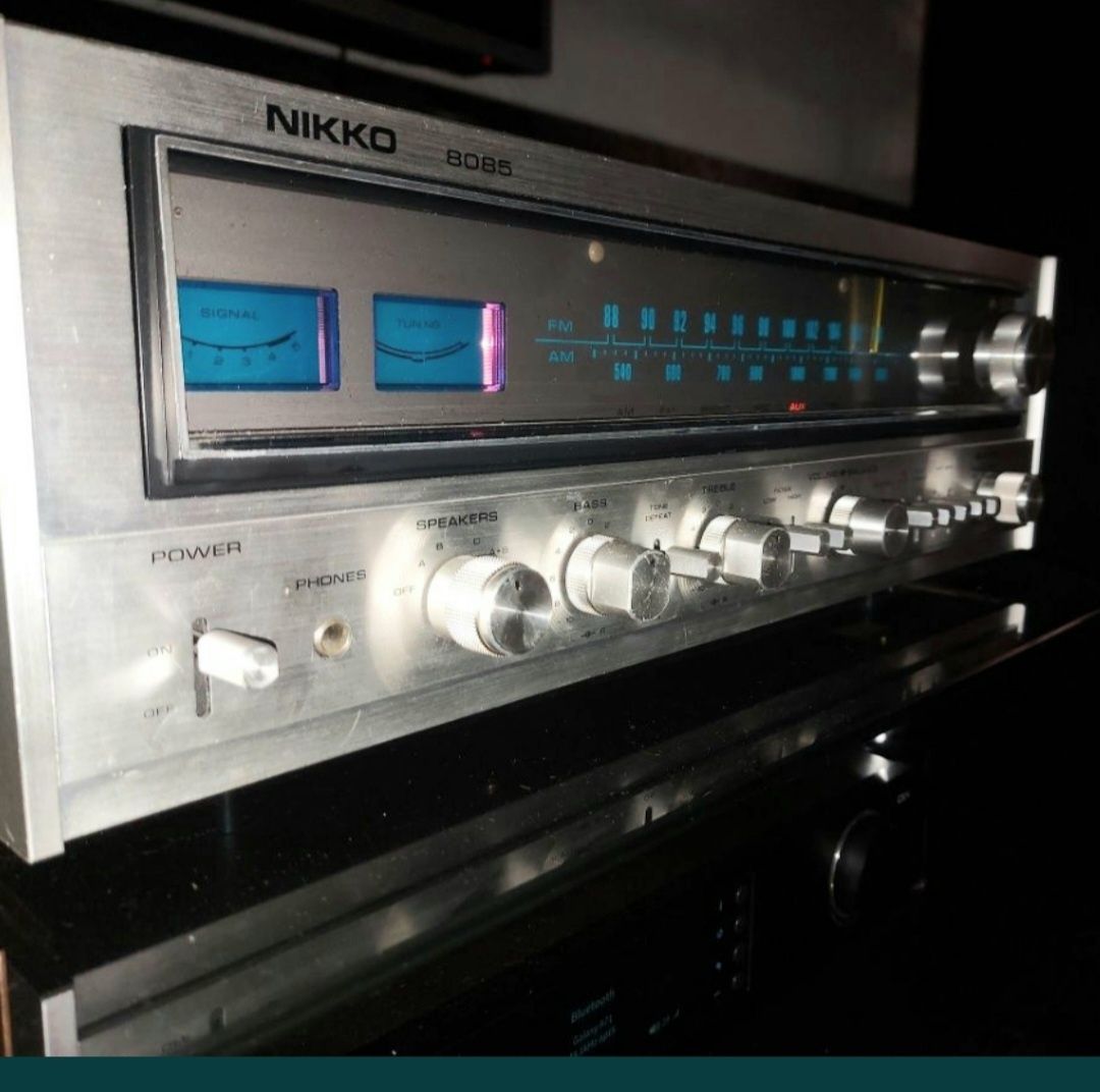 Nikko 8085 amplituner po serwisie [sansui,marantz,pioneer,kenwood,sony