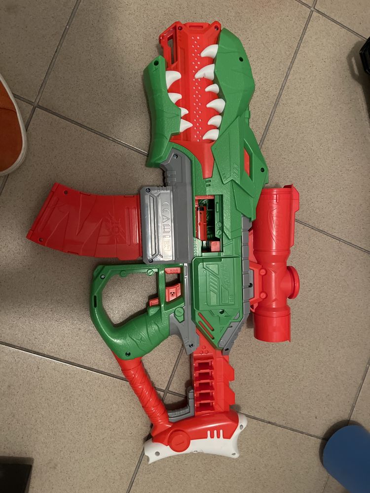 Pistolet nerf dinosquad rex rampage