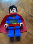 Lego super homem Relógio