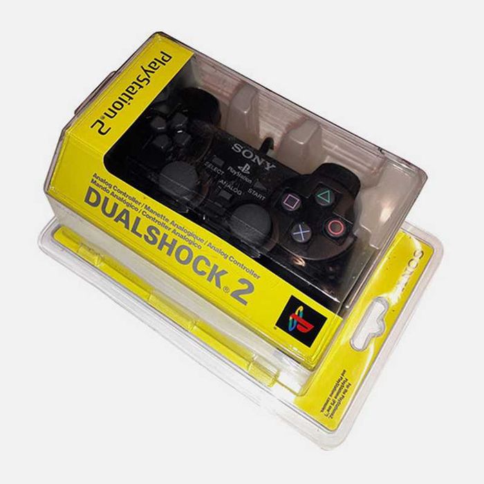 Kontroler Pad PlayStation 2 - Czarny - Oryginał - Nowy