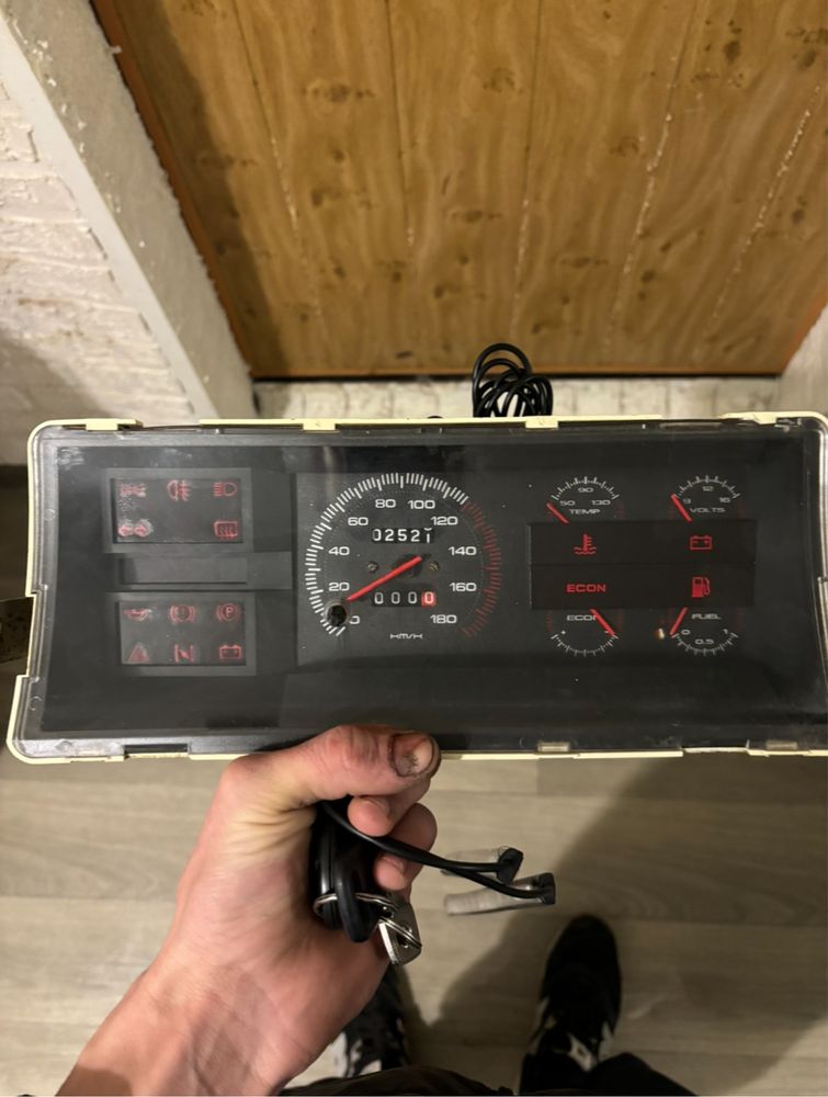 Шкали приладів 2108, 2109 низька в стилі Autogauge