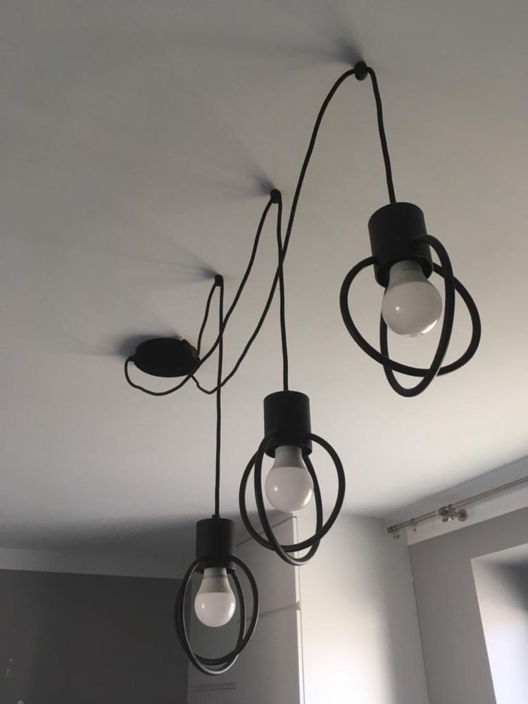 Lampa wisząca, loft Aura KOŁO 3 Sigma